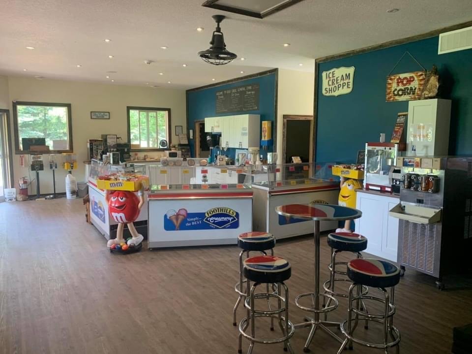 Inside the General Store Deep Creek Camping Sangudo Alberta