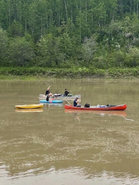 Canoeing on the Pembina