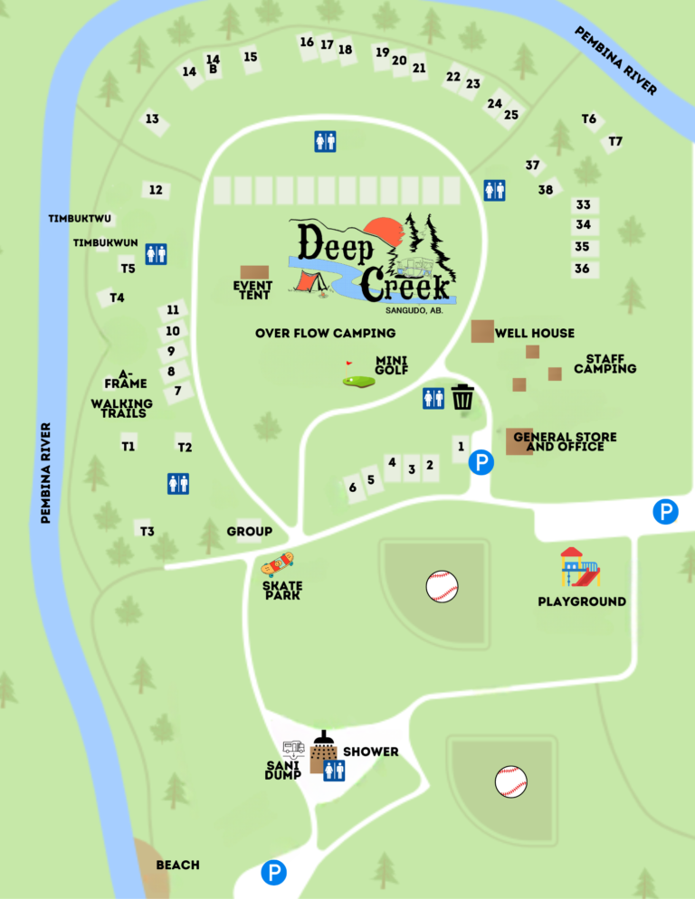 Deep Creek 2024 Updated Map